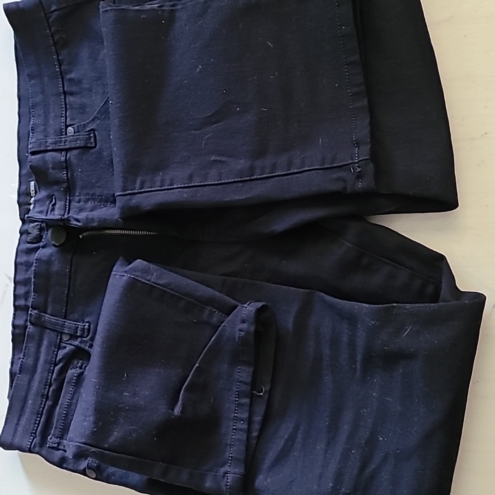 Mens Navy Slim Denim Jeans